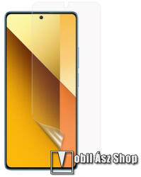  Képernyővédő fólia - Ultra Clear - 1db, PET, törlőkendővel, képernyő sík részét védi - Xiaomi Redmi Note 13 5G / 13 Pro 4G / 13 Pro 5G / Poco X6 5G / Poco M6 Pro 4G