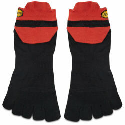 Vibram Fivefingers Șosete Medii Unisex Vibram Fivefingers Athletic No Show S21N05 Red/Black