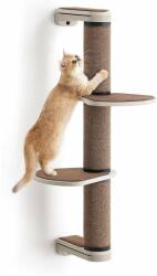 FEANDREA Clickat Land- macskakaparó oszlop lépcsőkkel, falra szerelhető | FEANDREA
