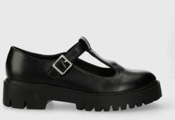 Answear Lab félcipő fekete, női, lapos talpú - fekete Női 40 - answear - 12 990 Ft