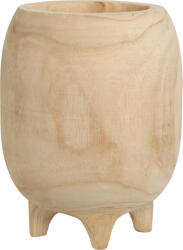 Home Styling Collection Ghiveci cu picioare, lemn de paulownia, 20 cm (CAZ104620)