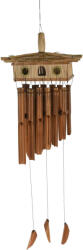 ProGarden Hranitoare pentru pasari cu decor din bambus, 30 x 17 cm (G37000110)