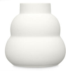Giftdecor Vaza WIDE ceramica, forma bule, alba (94222-AR)