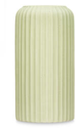 Giftdecor Vaza ceramica cu striatii, verde, inaltime 40 cm (94237-AR)