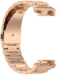 BSTRAP Stainless Steel szíj Xiaomi Amazfit Active Edge, rose gold