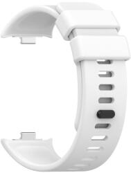 BSTRAP Silicone szíj Xiaomi Redmi Watch 4, white