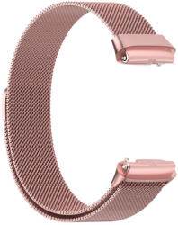 BSTRAP Milanese szíj Xiaomi Redmi Watch 3 Active / Lite, rose gold