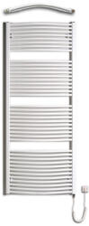 Birossi törölközőszárító radiátor - íves - fehér - 750x1850 mm (BIR_TIF75-185) - globalvivamarket