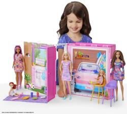 Mattel Casa De Papusi Barbie Cu 4 Zone (Pliabila) Papusa Barbie