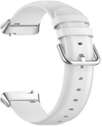 BSTRAP Leather szíj Xiaomi Redmi Watch 3 Active / Lite, white