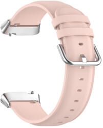 BSTRAP Leather szíj Xiaomi Redmi Watch 3 Active / Lite, sand pink - mobilego