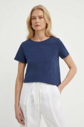 Weekend Max Mara t-shirt női, sötétkék - sötétkék S