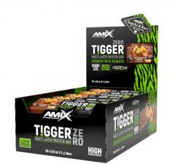 Amix Nutrition TIGGER® Zero bar (20 x 60g, Dark Chocolate & Caramel)