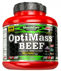 Amix Nutrition OptiMass Beef Gainer (2500 g, Double Chocolate Coconut)