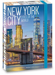 Ars Una New York Cities of the World füzetbox - A5 (90869310)