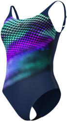 arena bodylift swimsuit u back teresa c-cup navy/bali green l - uk36 Costum de baie dama