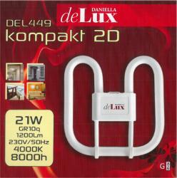 DeLux Kompakt perec fénycső 21W 4000K 4PIN GR10q 230V 1200lm (DEL449)