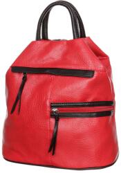Hernan Bag's Collection Hernan piros-fekete női hátitáska (HB0195# RED)