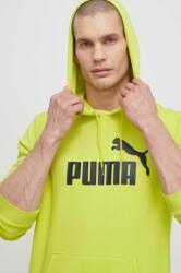 PUMA felső zöld, férfi, nyomott mintás, kapucnis, 847428 - zöld M