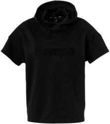 Kempa Hanorac cu gluga Kempa HOOD SHIRT WOMEN BLACK & WHITE 2003681-01 Marime M - weplayvolleyball