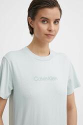 Calvin Klein pamut póló női, rózsaszín - kék XS