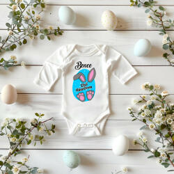Kynga, H&M Első húsvétom tojásos fiús baba body