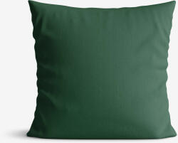 Goldea karácsonyi pamut párnahuzat - sötétzöld 40 x 60 cm