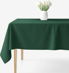 Goldea față de masă 100% bumbac - verde închis 120 x 140 cm Fata de masa