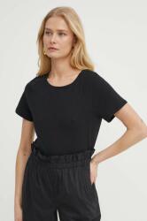 Weekend Max Mara t-shirt női, fekete - fekete XS