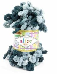 alize Puffy Color 6532 - szürke árnyalatai (kötés kézzel, tű) (1680)