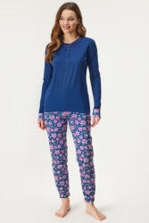 Coveri Pijama Chanel lungă multicolor L