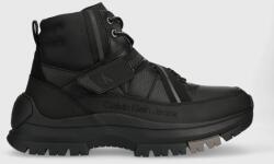 Calvin Klein Jeans cipő HIKING LACE UP BOOT BAND fekete, férfi, YM0YM00753 - fekete Férfi 44