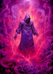 Enjoy - Puzzle Invocare violet - 1 000 piese Puzzle