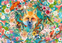 Enjoy - Puzzle domnișoară Foxy - 1 000 piese Puzzle