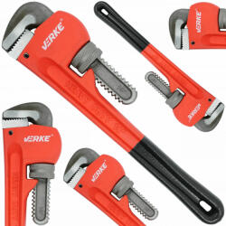 Barracuda Cheie reglabilă tip Mops Stillson pentru tevi la 90° deschidere 57mm lungime 450mm CR-MO Cleste