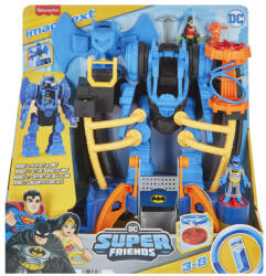 Mattel Fisher Price Imaginext Dc Super Friends Robot Batman Si Centru De Comanda (mthml02) - drool
