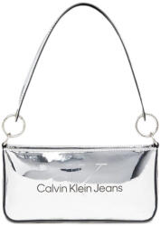 Calvin Klein Geantă mică Sculpted Shoulder Pouch25 Mono K60K611857 0IM silver (K60K611857 0IM silver)