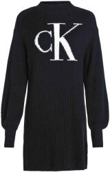 Calvin Klein Rochie Ck Intarsia Loose Sweater Dres J20J222294 BEH ck black (J20J222294 BEH ck black)