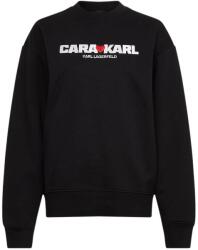 KARL LAGERFELD Hanorac Klxcd Unisex Logo Sweatshirt 226W1860 999 black (226W1860 999 black)