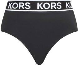 Michael Kors Bikini Bottom Logo Elastic High Waist Bottom MM2M512 001 black (MM2M512 001 black) Costum de baie dama