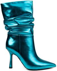 Jeffrey Campbell Cizme inalte Guillo - 2 Met Booties 0101003671 blue (0101003671 blue)