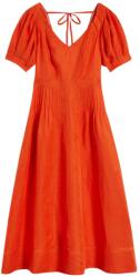 Ted Baker Rochie Opalz Fit And Flare Puff Sleeve Midi Dress 268436 brt-orange (268436 brt-orange)