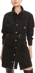 Calvin Klein Rochie Belted Utility Denim Shirt Dre J20J222460 1BY denim black (J20J222460 1BY denim black)