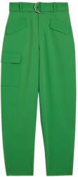TED BAKER Pantaloni Gracieh High Waisted Belted Tapered 272737 mid-green (272737 mid-green)