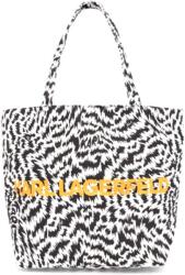 KARL LAGERFELD Geantă K/Zebra Shopper 241W3887 a998 black/white (241W3887 a998 black/white)