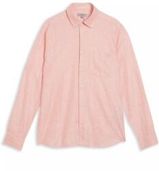 Ted Baker Cămaşă Remark Long Sleeve Smart Linen Shirt 259147 lt-pink (259147 lt-pink)