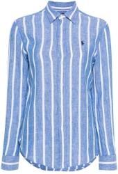 Ralph Lauren Cămaşă Relaxed-Long Sleeve-Button Front 211910644007 400 blue (211910644007 400 blue)