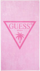 GUESS Prosop pentru mare Towel Beach Triangle E4GZ03SG00L pspk poster pink/rouge (E4GZ03SG00L pspk poster pink/rouge)