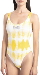 KARL LAGERFELD Costum de baie Tie&Dye One Piece KL22WOP13 yellow (KL22WOP13 yellow)