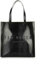 Ted Baker Geantă Croccon Croc Effect Large Icon 253518 black (253518 black)